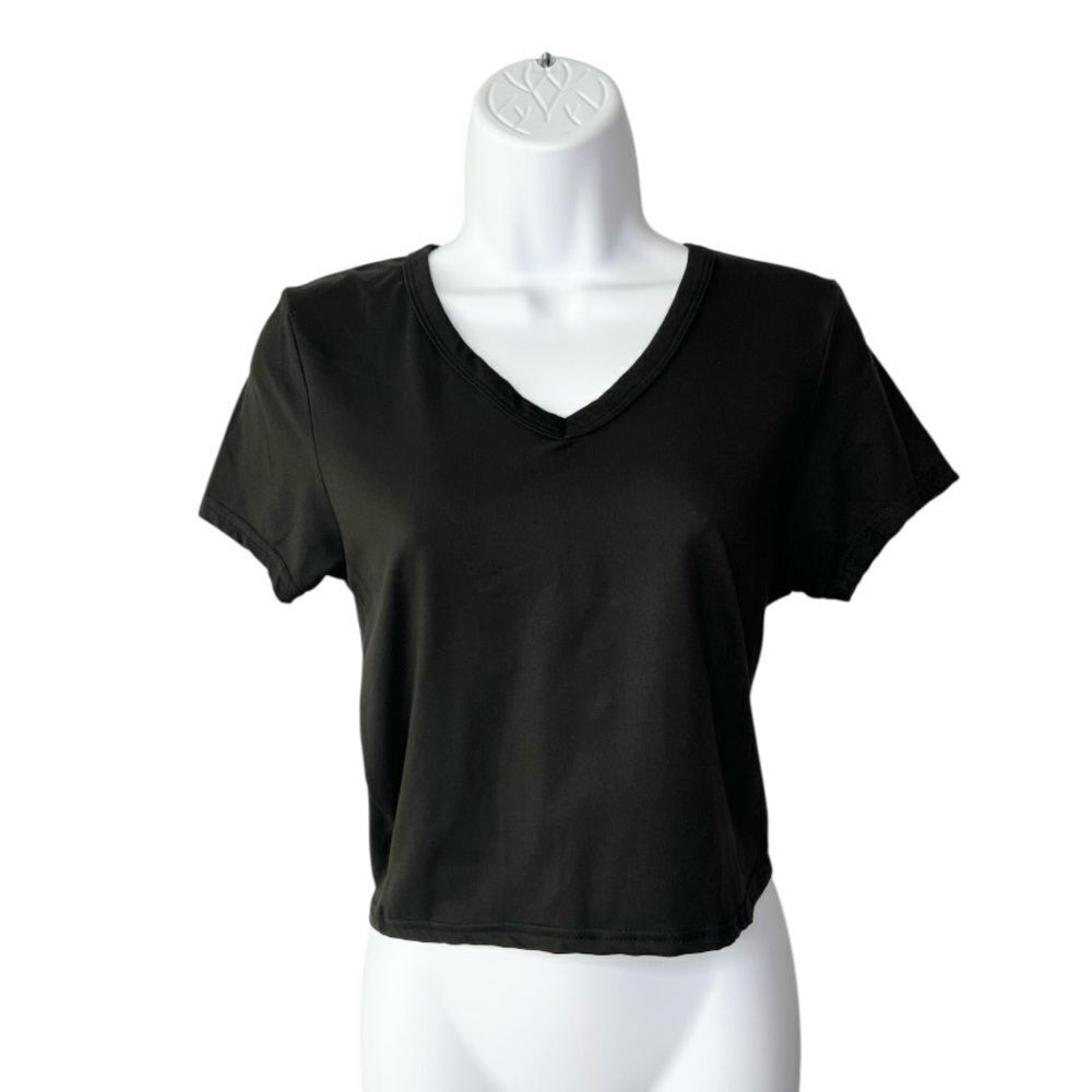 Olivia Rae Women’s S Short Sleeve Crop Top Tee